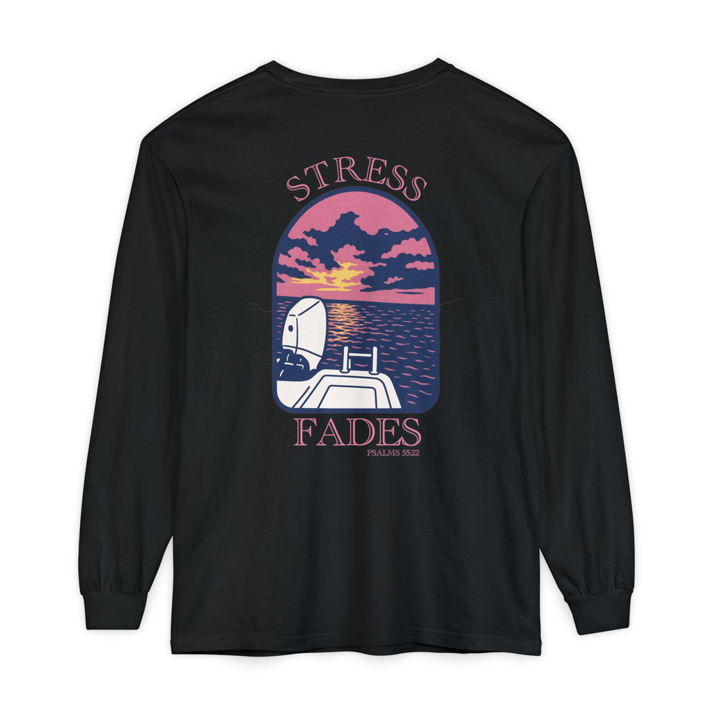 Stress Fades Long Sleeve Tee