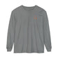 Slate Gray/Orange Camo Logo Long Sleeve T-Shirt