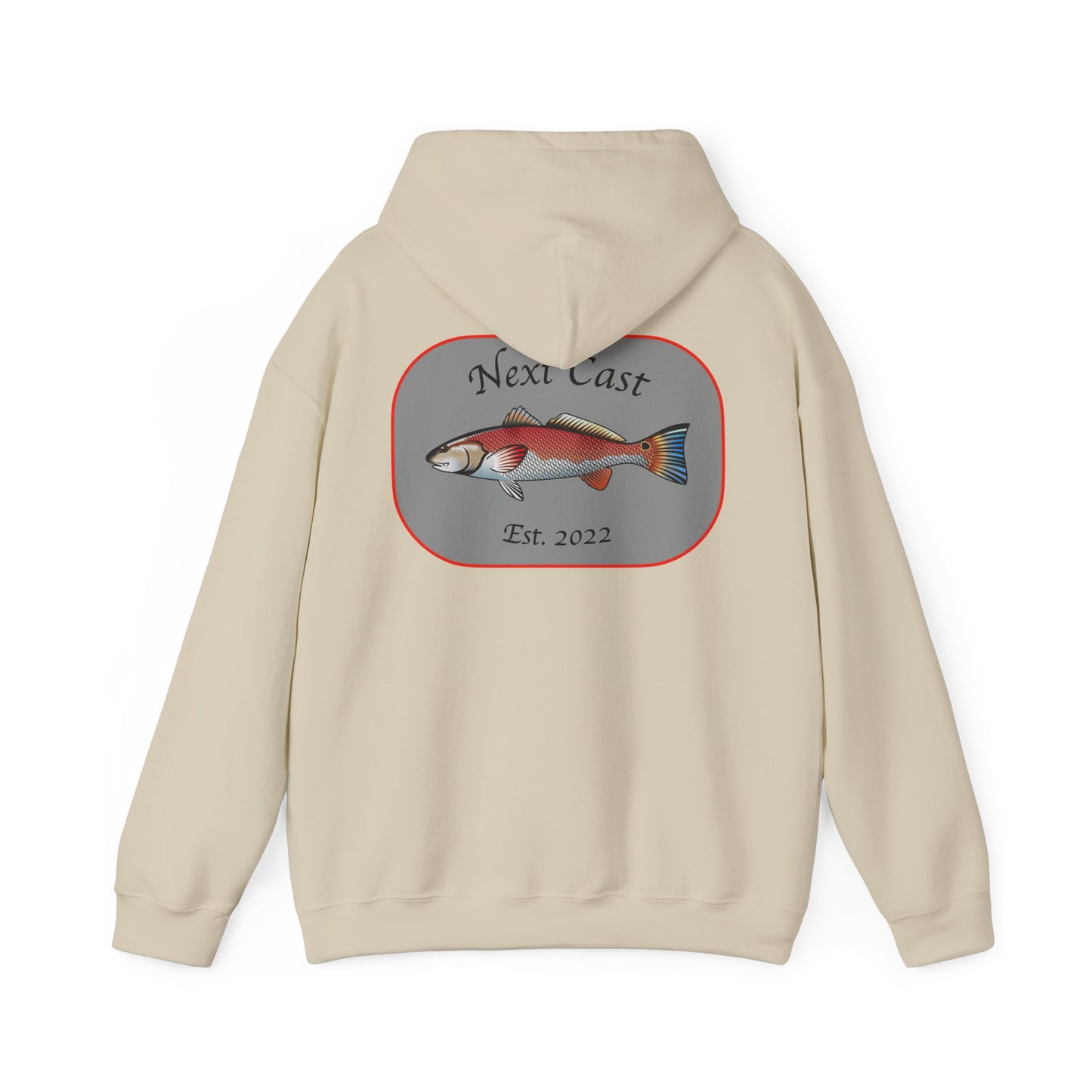 Heavy Red Drum Hoodie