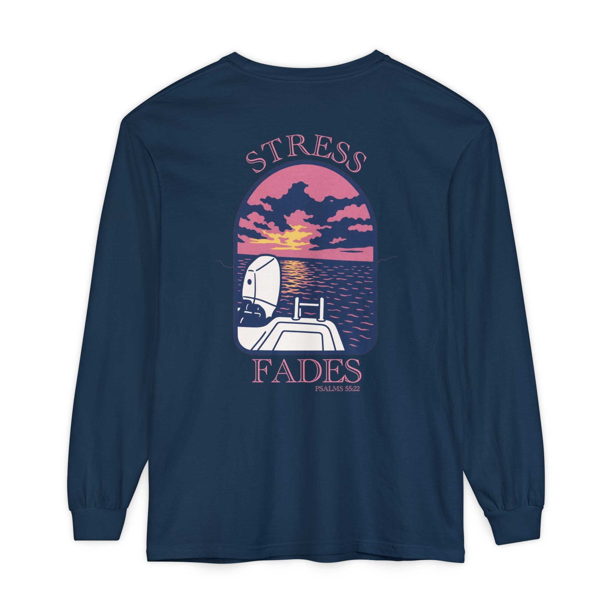 Stress Fades Long Sleeve Tee