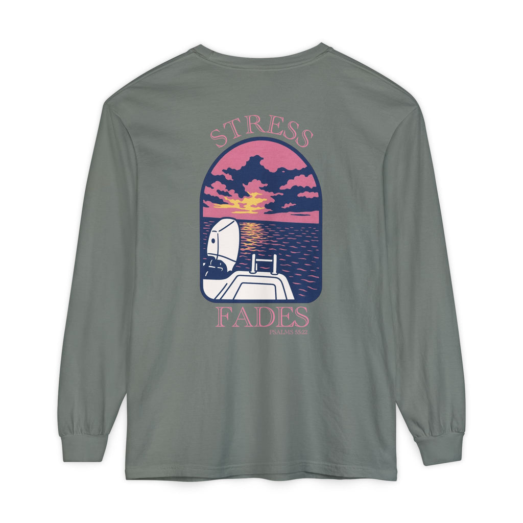 Stress Fades Long Sleeve Tee