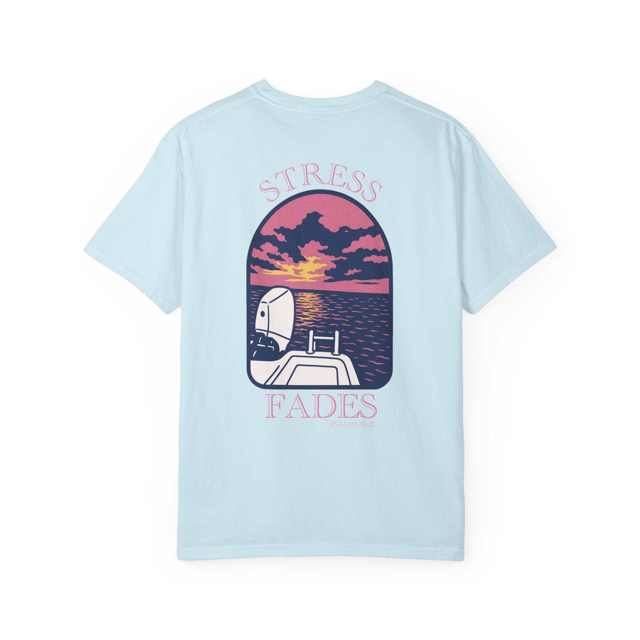 Stress Fades Boating Tee