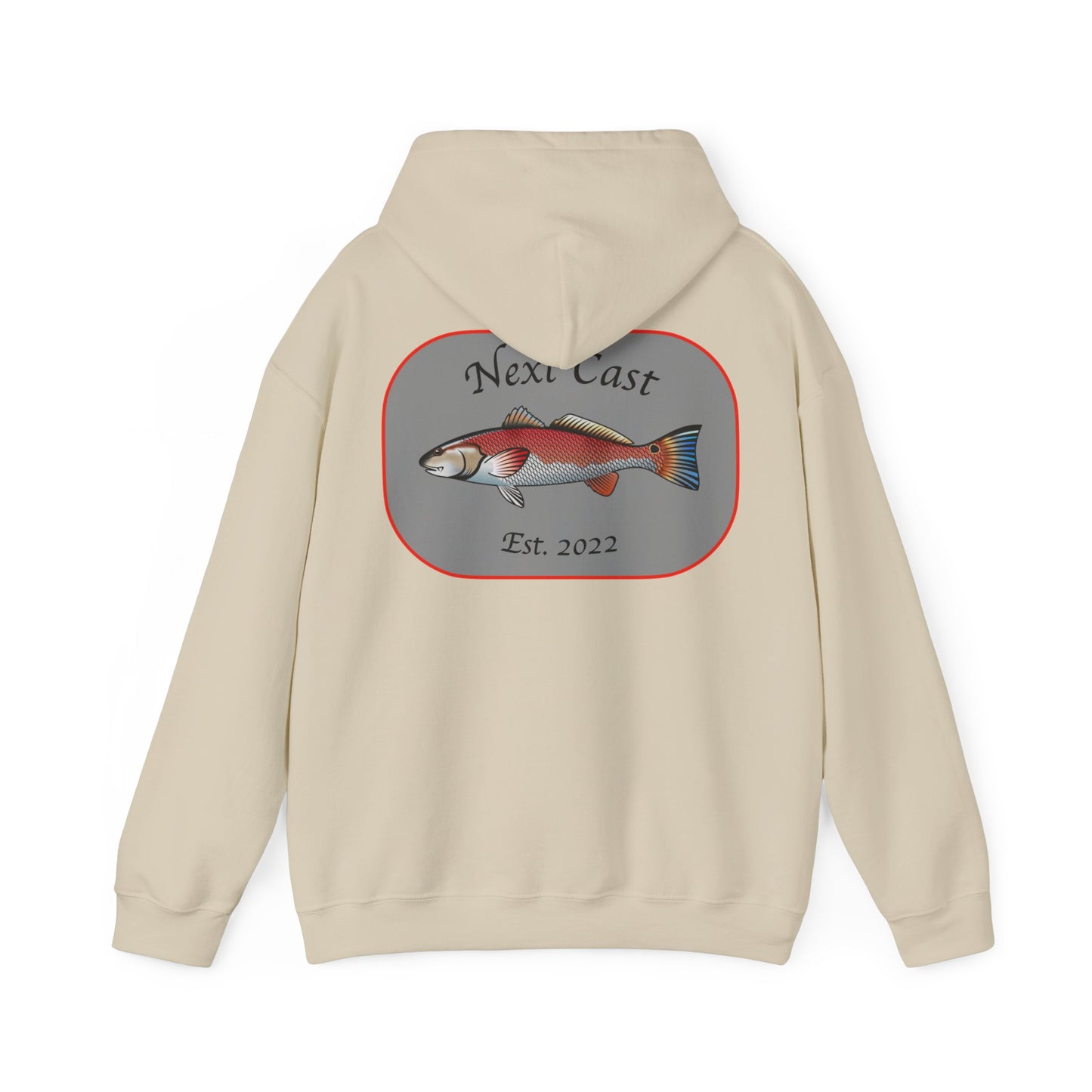 Heavy Red Drum Hoodie