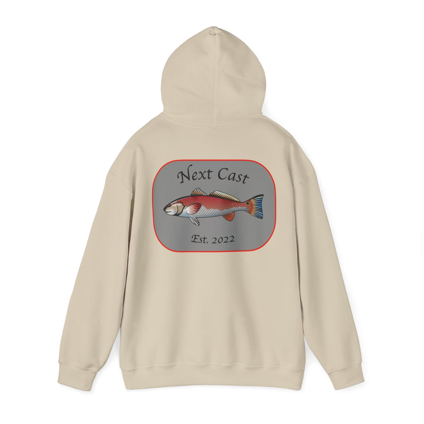 Heavy Red Drum Hoodie