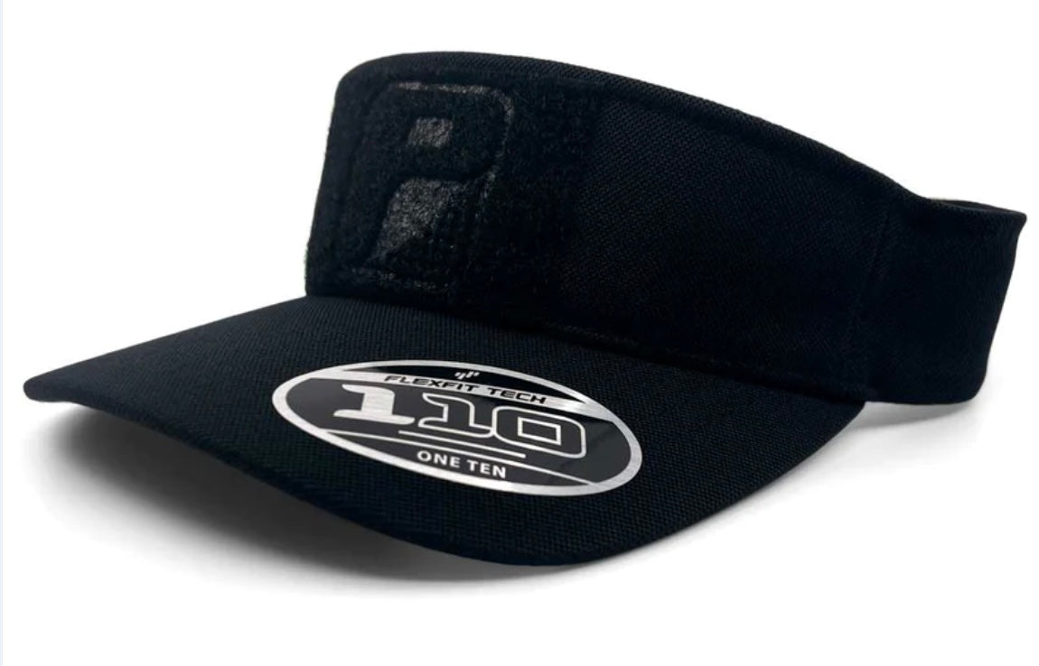 PullPatch Style Black Visor (patch not included)