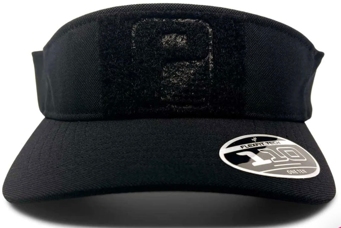 PullPatch Style Black Visor (patch not included)