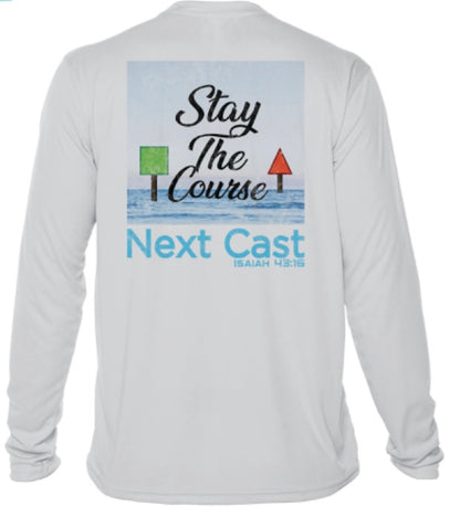 Stay The Course, Pearl Gray Sunshirt